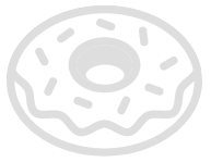 light grey donut sketch