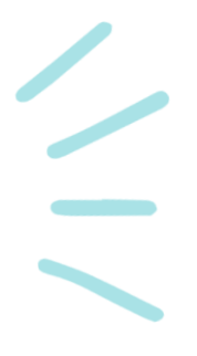teal blue spark lines